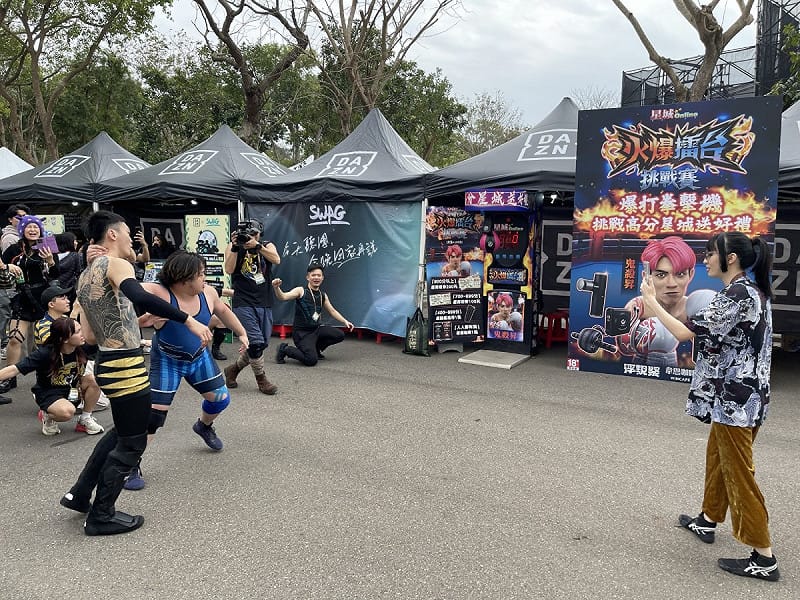 《星城Online》跨界浮現祭，將火爆擂台搬進音樂祭盛典。&nbsp;&nbsp;&nbsp;圖：網銀國際／提供