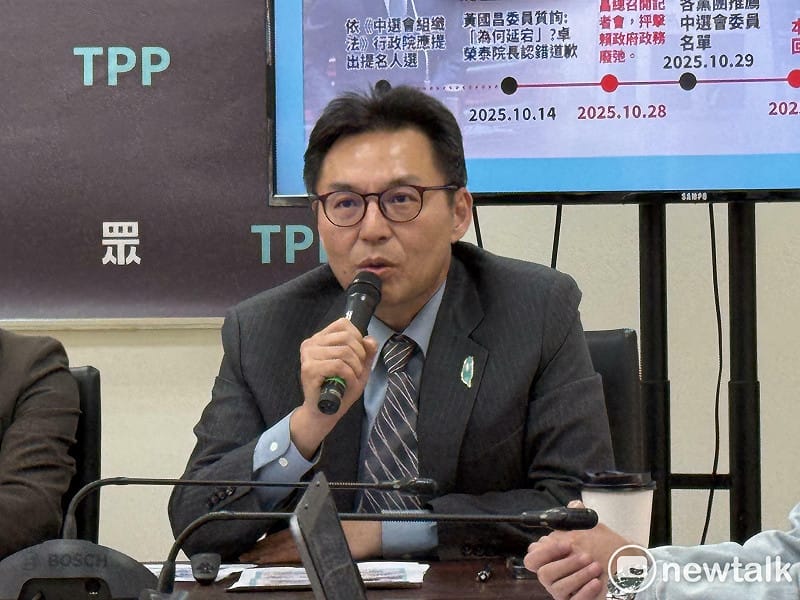 民眾黨立委洪毓祥。&nbsp;&nbsp;&nbsp;圖：周煊惠 / 攝