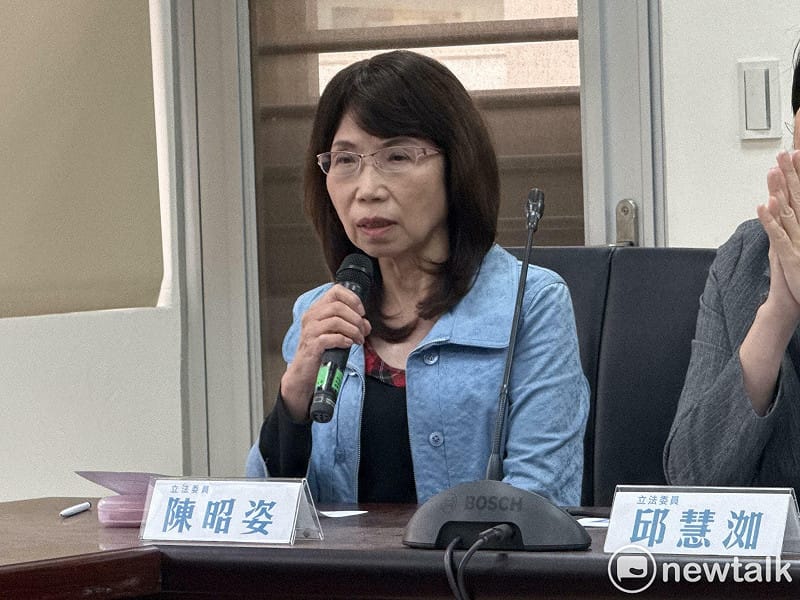 民眾黨立委陳昭姿。&nbsp;&nbsp;&nbsp;圖：周煊惠 / 攝