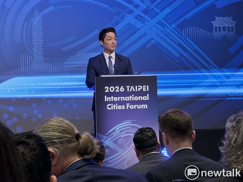 台北市長蔣萬安。&nbsp;&nbsp;&nbsp;圖：周煊惠 / 攝