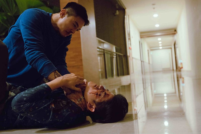 初孟軒和歐陽倫在片中各自心懷鬼胎。&nbsp;&nbsp;&nbsp;圖：網銀國際影視／提供