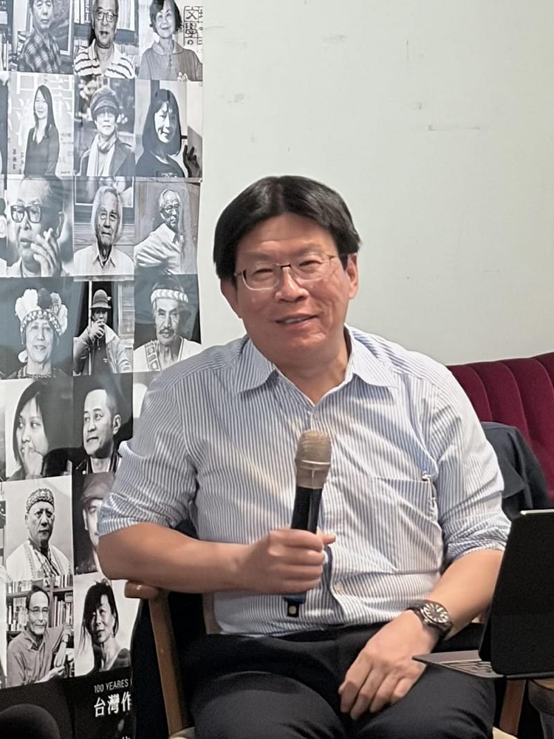  監察院國家人權委員會委員高涌誠。 圖：李宣萱/攝 