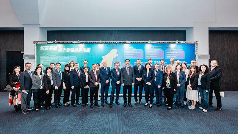 格丁尼亞市訪團參與智慧城市展，與高雄姐妹市實質合作持續。&nbsp;&nbsp;&nbsp;圖：高雄市行國處/提供