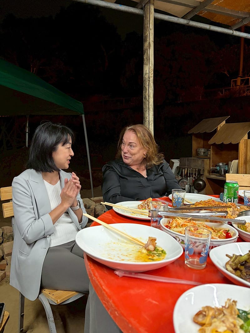 時代力量黨主席王婉諭日前與國際遊戲協會（IPA）世界總會主席 Robyn Monro Miller 展開對談。&nbsp;&nbsp;&nbsp;圖：時代力量 提供 