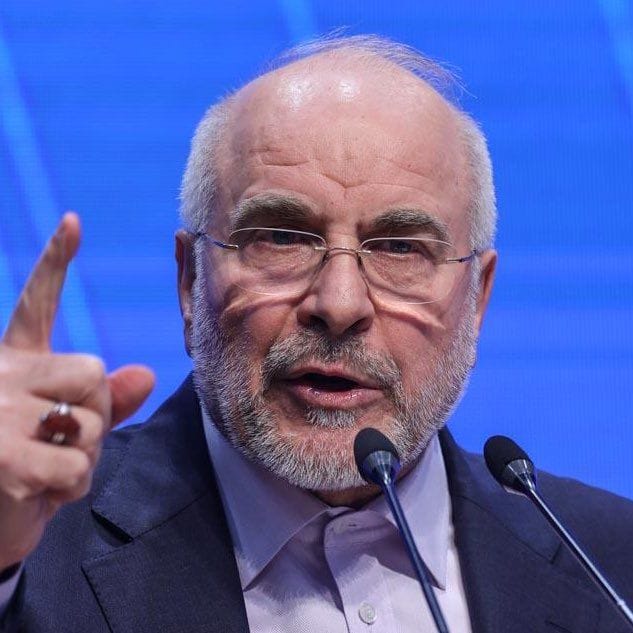 伊朗議會議長穆罕默德－巴蓋爾．加利巴夫。&nbsp;&nbsp;&nbsp;圖：翻攝自 X @cex_news