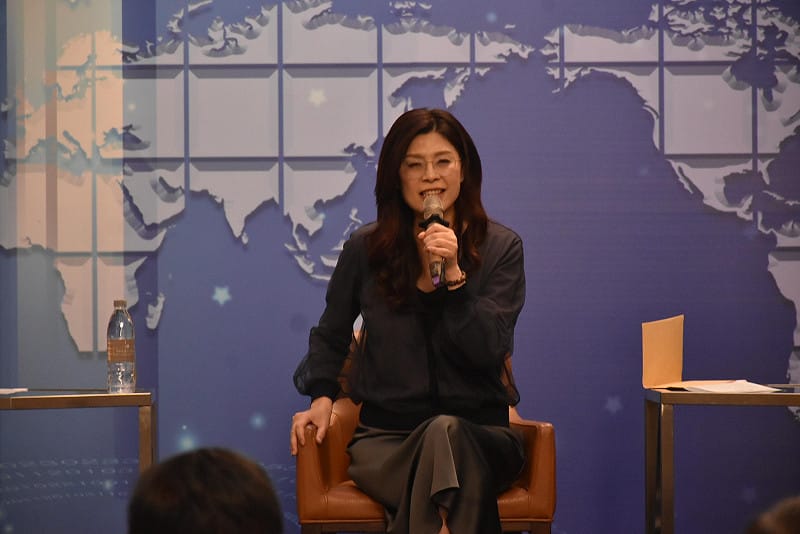 鄭麗文表示，國民黨將證明給全世界看，不是只有台灣一廂情願，北京也會釋出同等的善意跟誠意。&nbsp;&nbsp;&nbsp;圖：孫家銘攝