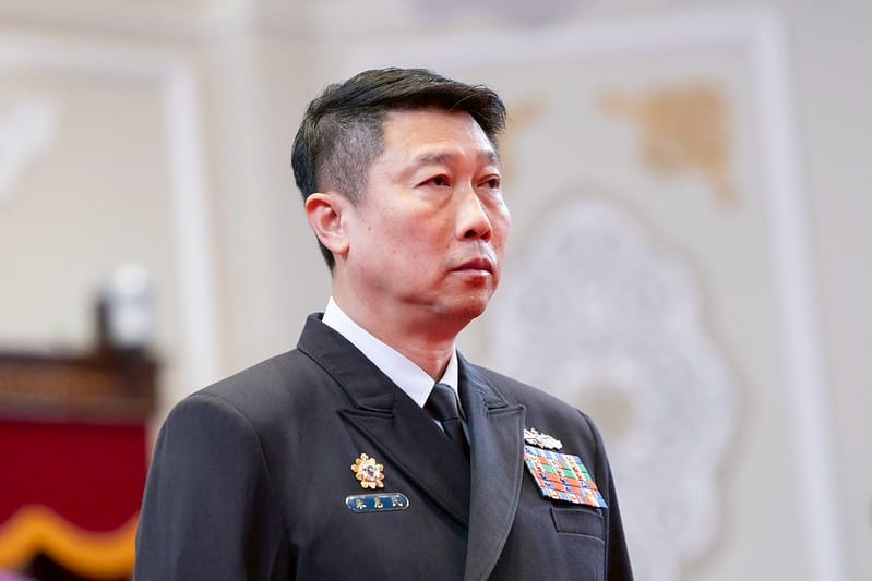 朱惠民晉任中將，調任海軍司令部參謀長。&nbsp;&nbsp;&nbsp;圖：總統府提供