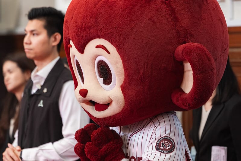  猿氣小子。 圖：總統府提供 