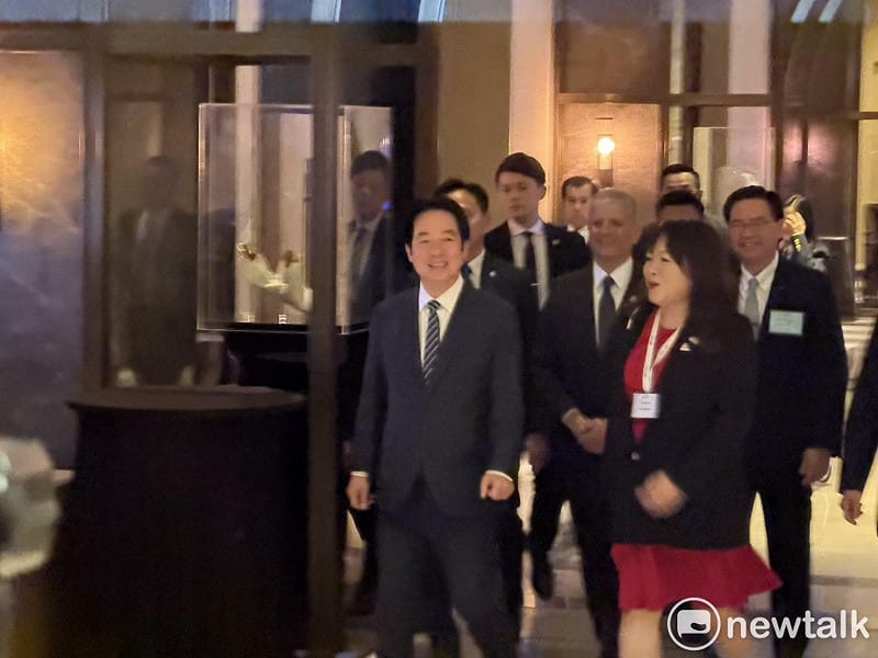 賴清德出席「台灣美國商會2026年謝年飯」。 圖:高逸帆/攝 賴清德出席「台灣美國商會2026年謝年飯」。 圖:高逸帆/攝