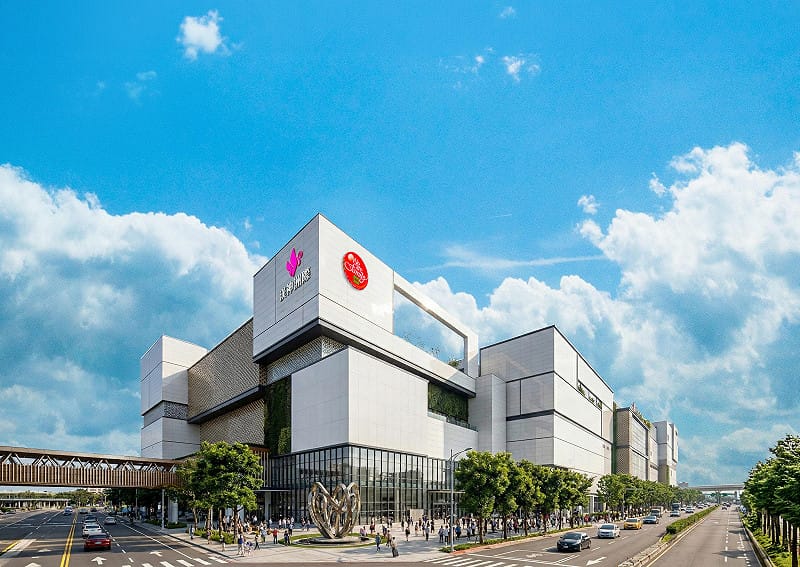 漢神洲際購物廣場外觀。&nbsp;&nbsp;&nbsp;圖：漢神洲際購物廣場/提供