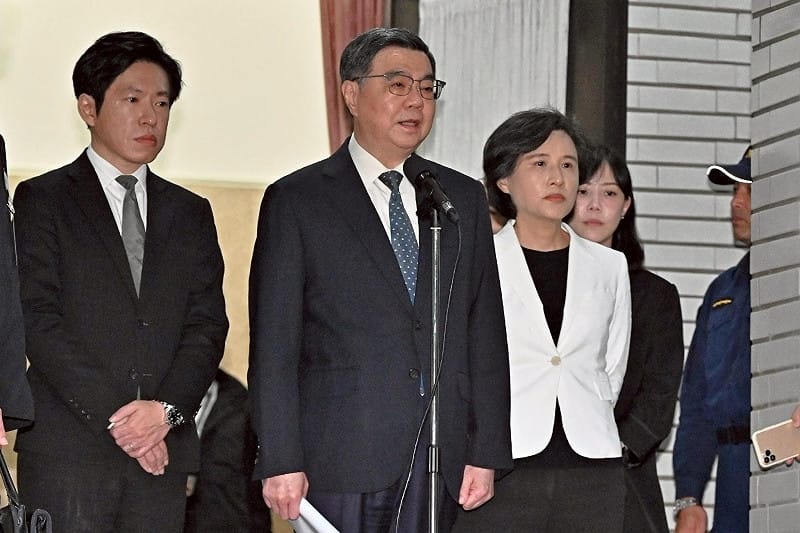 行政院長卓榮泰今（27）日上午到立法院備詢前受訪。&nbsp;&nbsp;&nbsp;圖：行政院提供