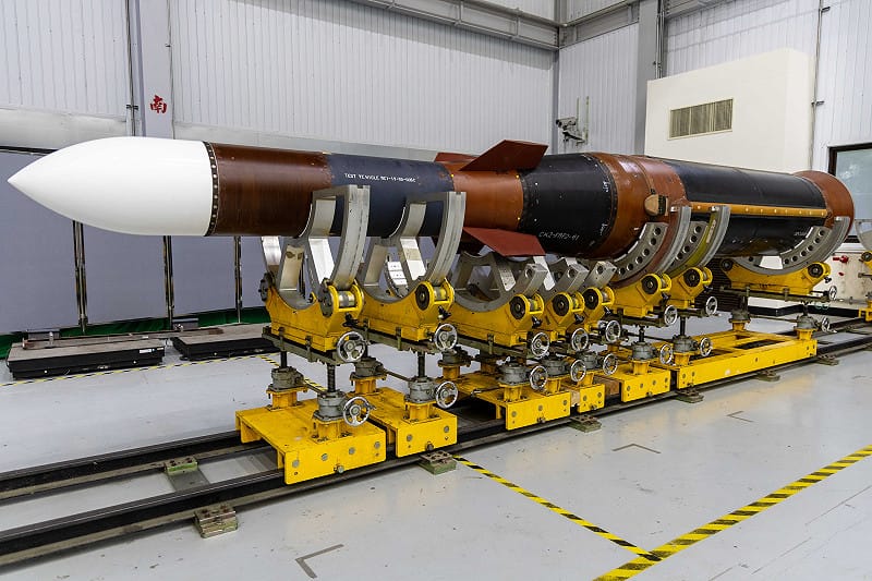 賴清德總統今（27）日下午前往視導「國家中山科學研究院」，圖為強弓飛彈。&nbsp;&nbsp;&nbsp;圖：總統府提供