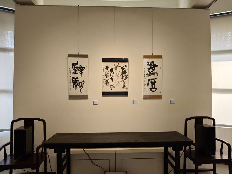 台灣書壇名家張倍源，歷經三十餘年深耕與淬鍊，訂於2026年4月2日至4月30日在明宗書法藝術館舉辦「大塊無盡 張倍源書法創作展」，系統呈現其各時期創作成果，展現由臨古入化、由技入道的藝術歷程，&nbsp;&nbsp;&nbsp;圖：黃博郎／攝