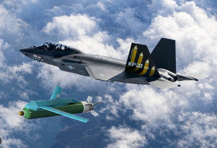 韓國軍方投擲CBU-94B炸彈進行測試。(示意圖) 圖 : 翻攝自韓國國防部 韓國軍方投擲CBU-94B炸彈進行測試。(示意圖) 圖 : 翻攝自韓國國防部