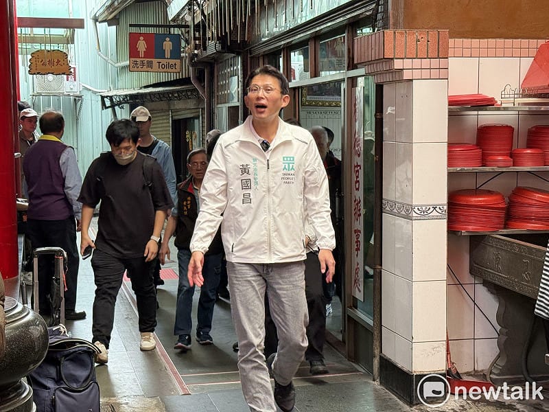 民眾黨主席、新北市長參選人黃國昌。&nbsp;&nbsp;&nbsp;圖：周煊惠 / 攝