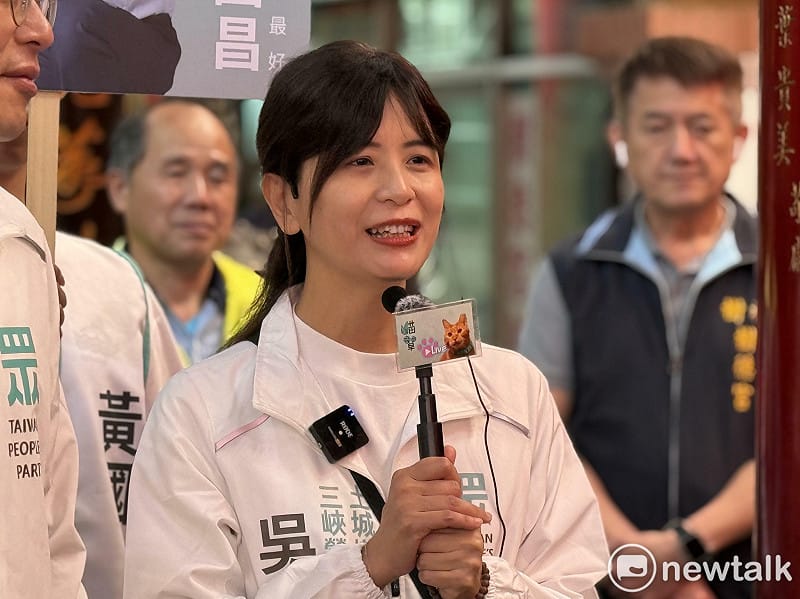 民眾黨新北市土樹三鶯議員參選人吳亞倫。&nbsp;&nbsp;&nbsp;圖：周煊惠 / 攝