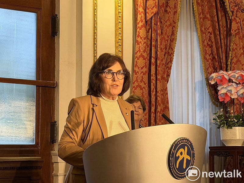  美國聯邦參議員羅珊（Jacky Rosen ）。 圖：高逸帆／攝 