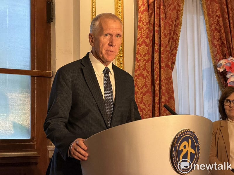  美國聯邦參議員堤里斯（Thom Tillis）。 圖：高逸帆／攝 