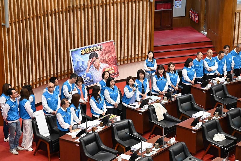 國民黨高市議會黨團市政總質詢砲聲隆隆，砲口針對高雄市長陳其邁。&nbsp;&nbsp;&nbsp;圖：國民黨高雄市議會黨團/提供