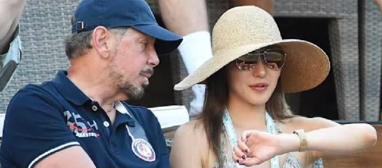 甲骨文共同創辦人兼董事長賴瑞．艾利森 ( Larry Ellison ) 坐擁超過 2,000 億美元的資產，配偶為現年 35 歲的華裔女性朱喬琳 ( Jolin Zhu )(右)。&nbsp;&nbsp;&nbsp;