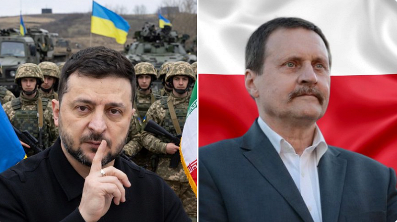 波蘭政治人物兼評論員萊謝克·桑博爾斯基在一次訪問中聲稱，烏克蘭已在中東開闢「第二戰場」，並指控烏克蘭正在派遣無人機與部隊支援美國對抗伊朗，而相關資金與武器來自波蘭。&nbsp;&nbsp;&nbsp;圖:翻攝自X帳號@SlavicNetworks(新頭殼合成)