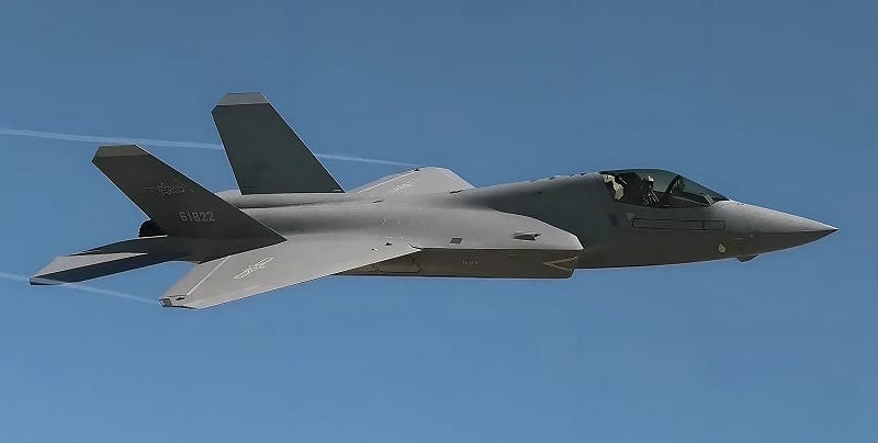 中國已批准向巴基斯坦快速交付殲-35A/E戰鬥機。&nbsp;&nbsp;&nbsp;圖：翻攝自Ｘ／@NavCom24