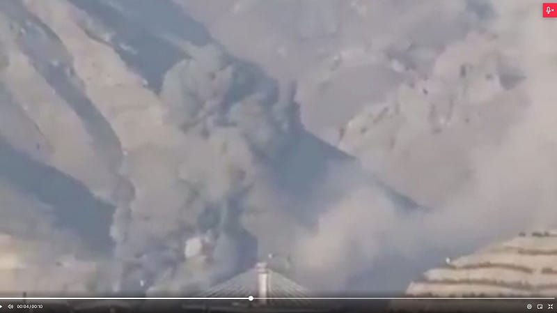 美軍轟炸伊朗B1大橋，至少造成8人死亡、95人受傷。&nbsp;&nbsp;&nbsp;圖：翻攝truthsocial