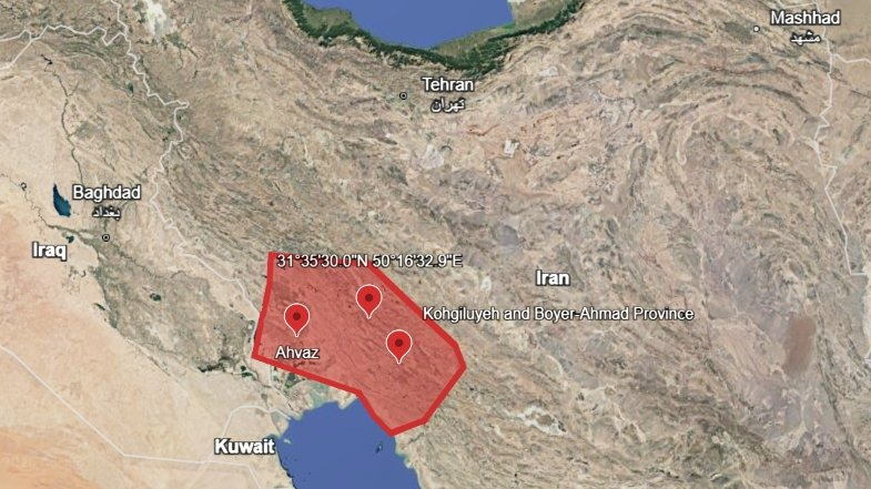 搜救範圍相當廣大。 圖:翻攝自X帳號@rainbow78521 搜救範圍相當廣大。 圖:翻攝自X帳號@rainbow78521