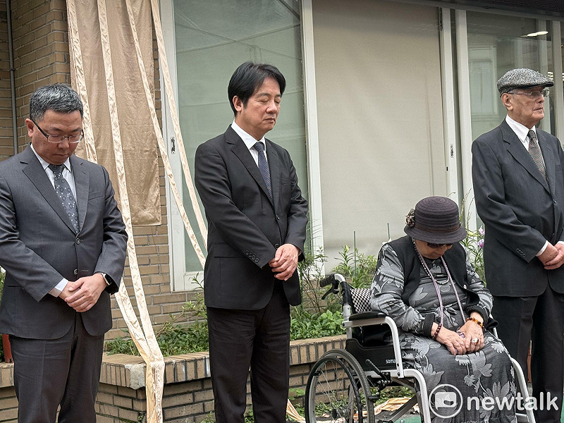 總統賴清德今出席原林義雄宅邸／台灣基督長老教會義光教會「具轉型正義意涵場址」標示牌揭牌儀式。&nbsp;&nbsp;&nbsp;圖：周煊惠 / 攝