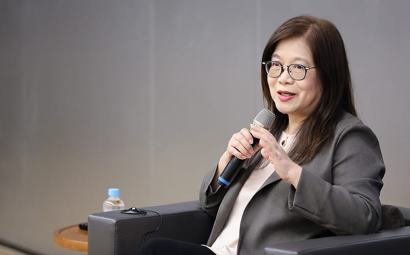 管碧玲呼籲國際社會與台灣攜手合作，共同維繫台灣海峽的自由與開放。   &nbsp;&nbsp;&nbsp;圖：海洋委員會/提供