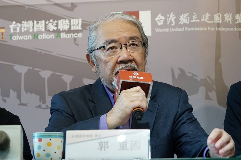  台灣國家聯盟總召郭重國。 圖：台灣基進 / 提供 