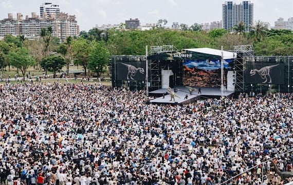 「恐龍酷樂園」4天活動總計累積突破100萬人次進場。&nbsp;&nbsp;&nbsp;圖：高雄市教育局/提供
