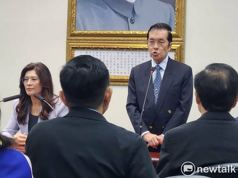 國民黨副主席張榮恭。&nbsp;&nbsp;&nbsp;圖：黃建豪/攝