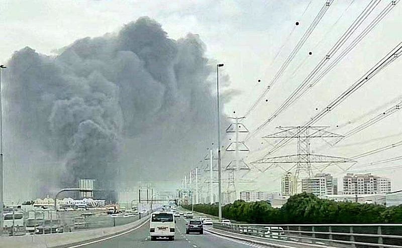 伊朗攻擊了海灣國家科威特的一座石化工廠。&nbsp;&nbsp;&nbsp;圖：翻攝自 X   Current Report