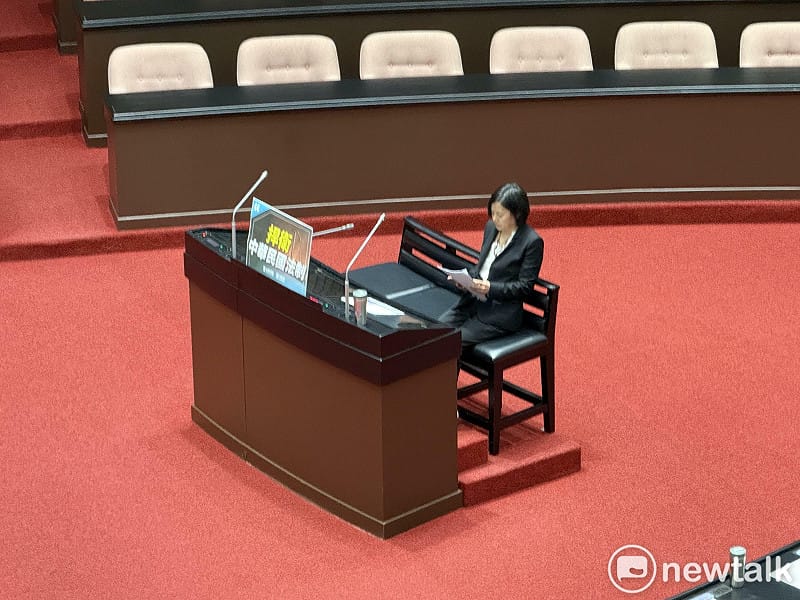 民眾黨中配立委李貞秀。&nbsp;&nbsp;&nbsp;圖：周煊惠 / 攝