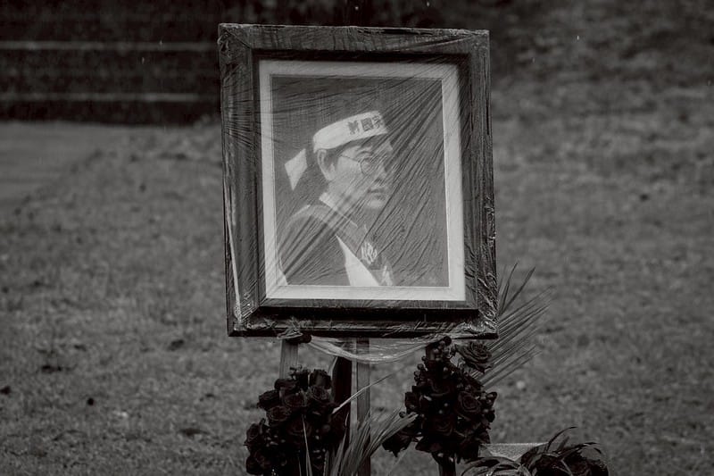 鄭南榕肖像。 圖:總統府提供 鄭南榕肖像。 圖:總統府提供