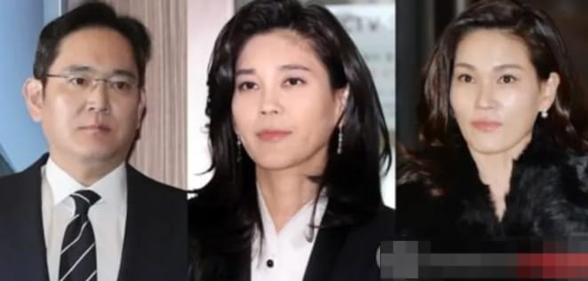 三星家族，從左至右分別為李在鎔、李富真、李敘顯。&nbsp;&nbsp;&nbsp;圖 : 翻攝自紅星新聞