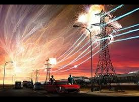 網友表示，如果美軍對伊朗進行 EMP 打擊，伊朗將可能面臨長時間的人道主義危機以及「系統性的社會崩塌」。圖為 EMP 打擊癱瘓電力設施示意圖。&nbsp;&nbsp;&nbsp;圖：翻攝自 @rainbow78521 X 帳號