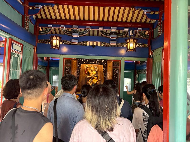 赤崁樓文昌閣是位於赤崁樓北側，二樓供奉「魁星爺」以庇佑考生，是府城著名的求學問與功名之處。&nbsp;&nbsp;&nbsp;圖：台南觀旅局／提供