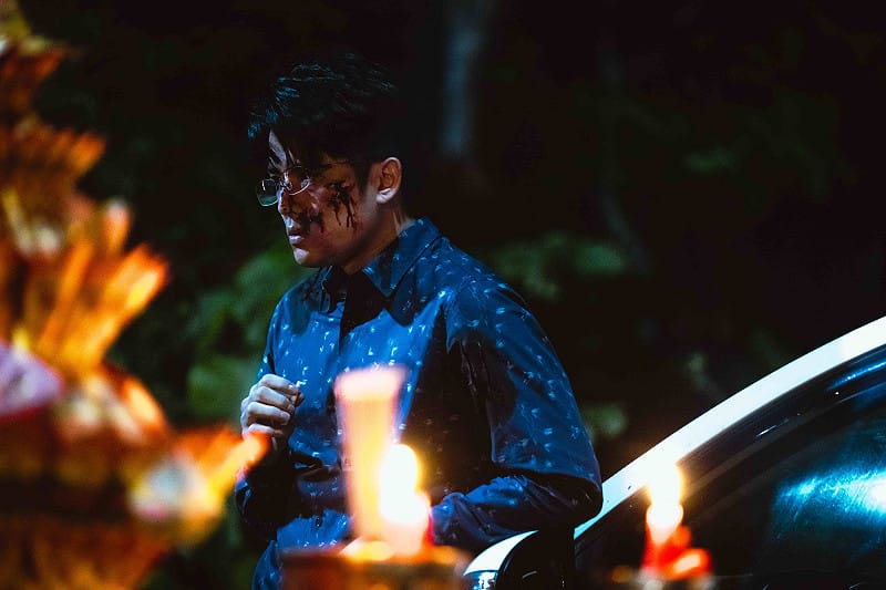 歐陽倫和初孟軒有多場打鬥戲。&nbsp;&nbsp;&nbsp;圖：網銀國際影視／提供