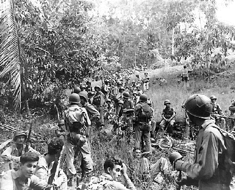 瓜達康納爾島是太平洋戰爭裡，美國海軍陸戰隊第一個攻克的大島。   圖：翻攝維基百科