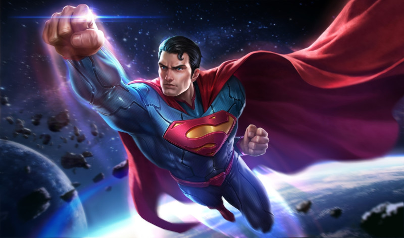 DC 娛樂超級英雄「超人」正式加入《傳說對決》，戰場再添正義曙光！   圖：Garena/提供