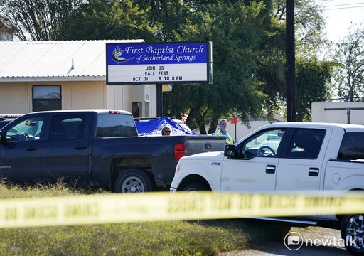 這次槍擊案是由26歲的主嫌凱利（Devin Kelley），在主日禮拜期間持突擊步槍闖入，開槍射殺26名教區居民，並造成20人受傷。   圖：達志影像／美聯社