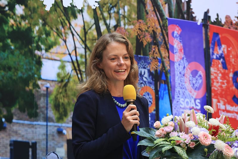 英國在台辦事處政治新聞署署長何泰曦指出，這次合作別具指標意義。&nbsp;&nbsp;&nbsp;圖：中山大學提供