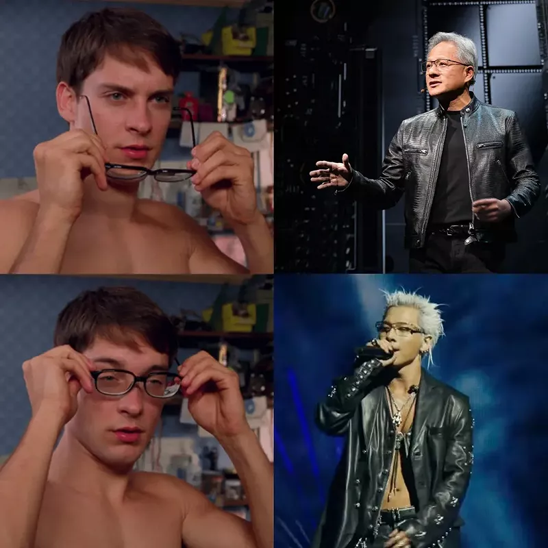 太陽造型被網友稱神似NVIDIA執行長黃仁勳，做成MEME。&nbsp;&nbsp;&nbsp;