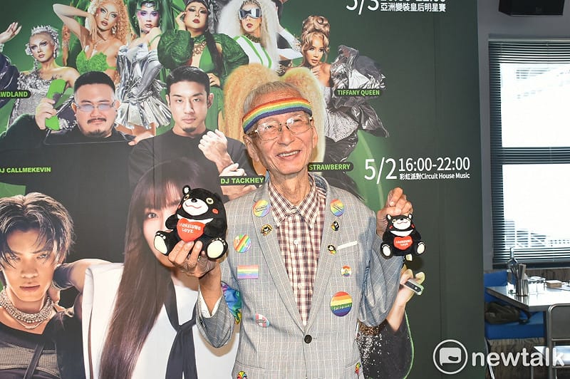 亞洲同志運動聯盟主席祁家威。&nbsp;&nbsp;&nbsp;圖：孫家銘/攝