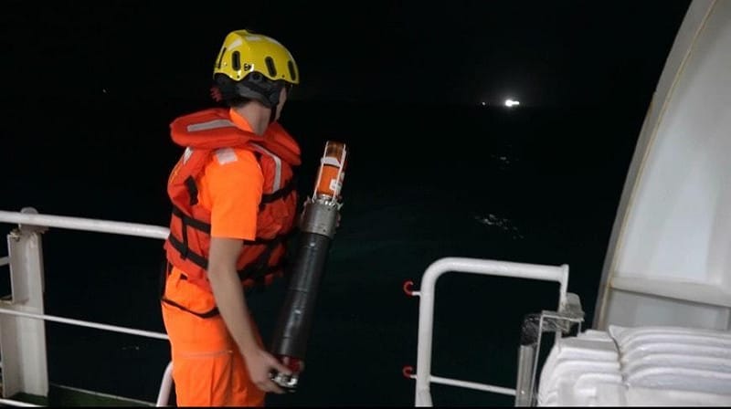 「全漁6號」16日在釣魚台東北方約77浬海域沉沒，海巡署會同日本海上保安廳展開台日聯合搜救。&nbsp;&nbsp;&nbsp;圖：海巡署提供