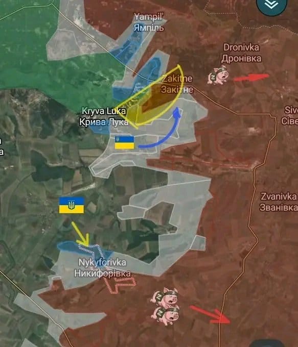  有網友爆料稱，烏軍計畫將頓涅茨克州的扎基特內地區做為下一個反攻目標，破壞俄軍的防線。 圖：翻攝自 @WW3finalboss X 帳號 