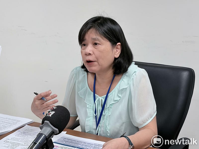  職安署職業衛生健康組副組長彭鳳美。 圖：李宣萱/攝 