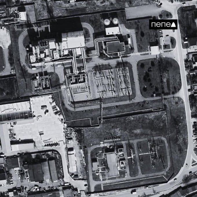 俄羅斯別爾哥羅德州的盧奇熱電廠變電站也遭遇襲擊。&nbsp;&nbsp;&nbsp;圖：翻攝自 @dsm8NNrmIkKohP9 X 帳號